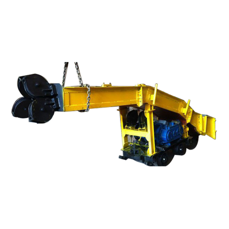 P60B Scraper Muck Loader Stone Bucket Mucking Machine