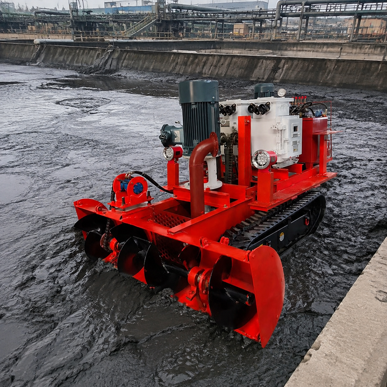 Coal Mine Sump Cleaning Machine